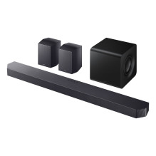 Garso Juosta - Samsung HW-Q930H 9.1.4 Kanalo, Dolby Atmos, Belaidis Subvufers Juodas