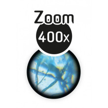 Mikroskopas 400x su 15 eksperimentų