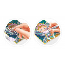 Kūrybinis rinkinys Blizgučiai Fėja 10x14cm Kūrybinis rinkinys Blizgučiai Fėja 10x14cm