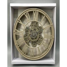 Clock, beige, 38.7 cm Clock, beige, 38.7 cm