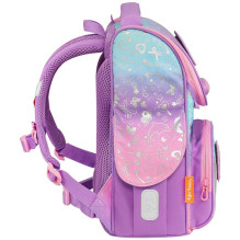 School backpack Tiger Family, pink, 31 cm x 19 cm x 36 cm