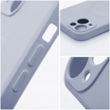 „Samsung A27“ silikoninis dėklas, suderinamas su „MagSafe“ (fotoaparato apsauga), šviesiai mėlynas „Samsung A27“ silikoninis dėklas, suderinamas su „MagSafe“ (fotoaparato apsauga), šviesiai mėlynas