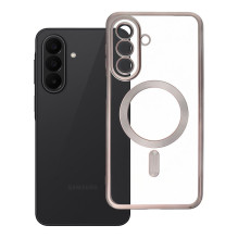Case for Samsung A27 Electro Mag Cover case compatible with MagSafe titanium grey Case for Samsung A27 Electro Mag Cover case compatible with MagSafe titanium grey