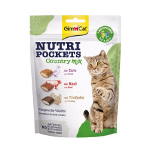 GIMCAT Nutri Pockets Country mix - cat treat - 150g