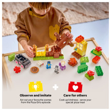 LEGO DUPLO Pizza Sisters with Muffin and Bluey LEGO DUPLO Pizza Sisters with Muffin and Bluey