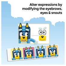 LEGO Bluey's family made of bricks LEGO Bluey's family made of bricks