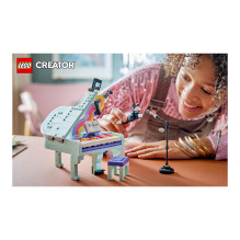 LEGO kūrėjas Deko-Klavier mit Katze