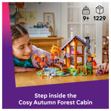 LEGO Friends Cozy Cabin in the Autumn Forest LEGO Friends Cozy Cabin in the Autumn Forest