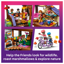 LEGO Friends Cozy Cabin in the Autumn Forest LEGO Friends Cozy Cabin in the Autumn Forest