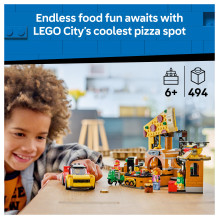 LEGO City Pizza Delivery Experience with Vehicles