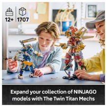 LEGO NINJAGO The Twin Titan Mechs