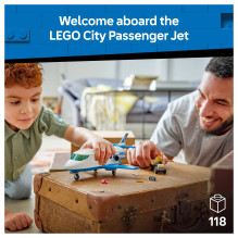 LEGO City keleivinis lėktuvas