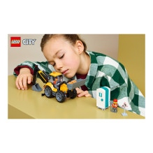 LEGO City Yellow Backhoe Loader