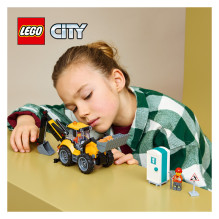 LEGO City Gelber Baggerlader