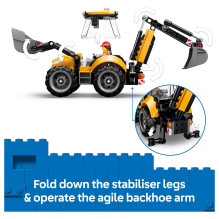 LEGO City Gelber Baggerlader