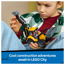 LEGO City Gelber Baggerlader