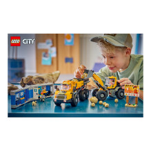 LEGO City dump truck and front loader