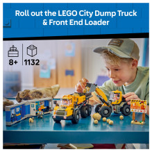 LEGO City Kipplaster ir Schaufellader
