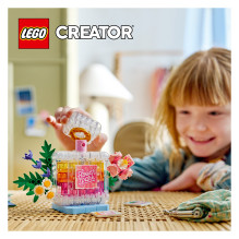 LEGO Creator Parfümflasche mit Blumendeko