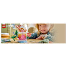 LEGO Creator Parfümflasche mit Blumendeko