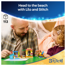 LEGO Disney Spass am Strand su Lilo und Stitch