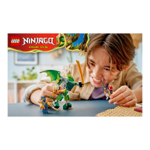LEGO NINJAGO Lloyds Drachen-Mech mūšio rinkinys LEGO NINJAGO Lloyds Drachen-Mech mūšio rinkinys