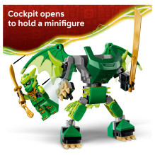 LEGO NINJAGO Lloyds Drachen-Mech mūšio rinkinys LEGO NINJAGO Lloyds Drachen-Mech mūšio rinkinys