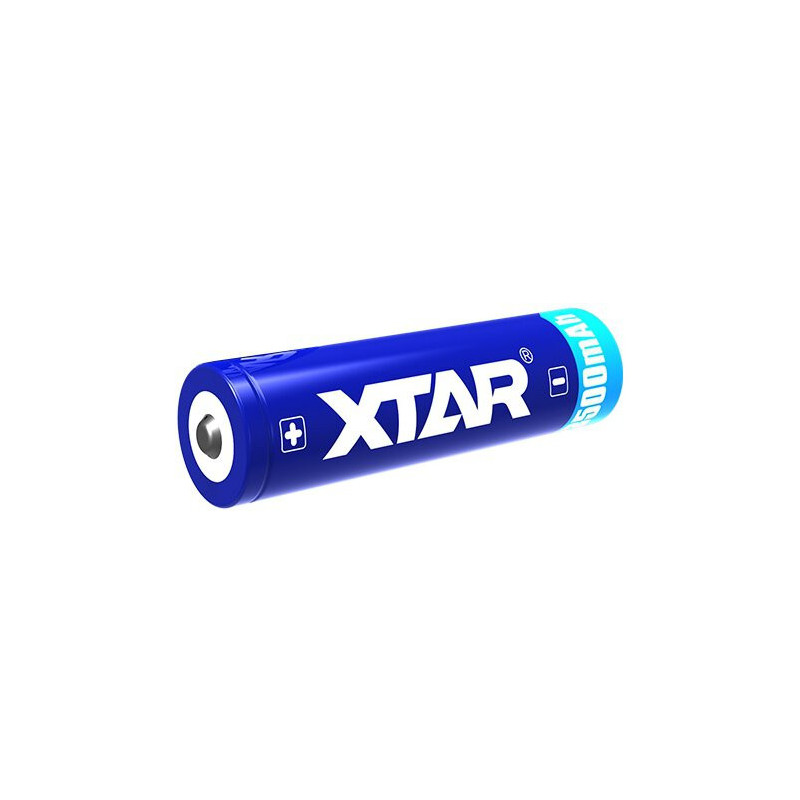 Battery 18650 3.7V XTAR lithium 3300 mAh