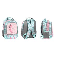 Backpack, green / pink, 28...