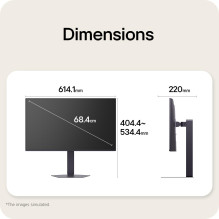 MONITOR LCD 27" IPS / 27G550B-B LG