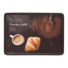 MELA TRAY 30X22 CM BLACK...