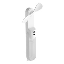 JisuLife Handheld Fan 8 White JisuLife Handheld Fan 8 White