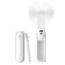 JisuLife Handheld Fan 8 White JisuLife Handheld Fan 8 White