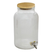 Indas su kraneliu, stiklas, 6 l Indas su kraneliu, stiklas, 6 l