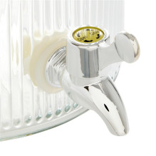 Vessel with tap, glass, 6 l