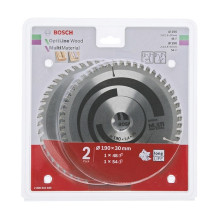 1x Optiline Wood + 1x Multi Material saw blade set