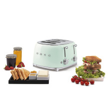 Tosteris - SMEG TSF03PGEU 4-riekelių Retro su 6 Rudos spalvos Nustatymais Pastelinė Žalia Tosteris - SMEG TSF03PGEU 4-riekelių Retro su 6 Rudos spalvos Nustatymais Pastelinė Žalia