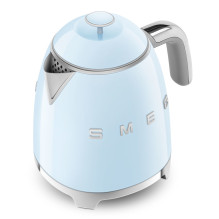 Electric Kettle - SMEG Kettle Mini 50\' Style 0.8L 1400W Blue Pastel Electric Kettle - SMEG Kettle Mini 50\' Style 0.8L 1400W Blue Pastel