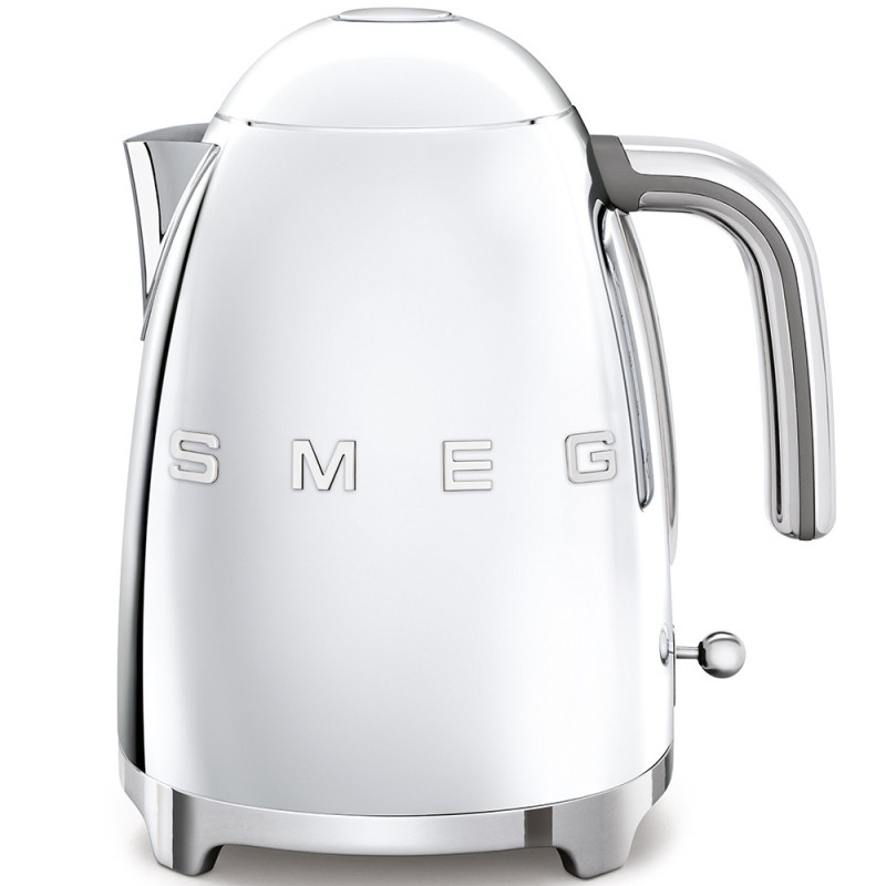 Elektrinis Virdulys - Smeg 50s Stiliaus 1.7L 3000W Greitas Virimas Chromas