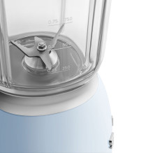 Blenderis - SMEG STIKLINIS BLENDERIS 800W 1.5L BPA-nemokamas Indas Ledų Smulkinimui Mėlynas