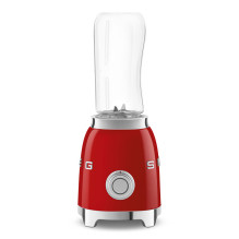 Blenderis - SMEG PBF01RDEU Kompaktiškas Asmeninis 2-greitis Dvigubas Peilis Raudonas