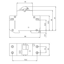 RELAY CRRNT LEAK KZS 2M B25 / 0.03A W AUT RELAY CRRNT LEAK KZS 2M B25 / 0.03A W AUT