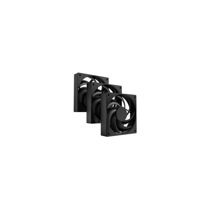 Ventilators Fury SAI S12 PWM Black 3-Pack