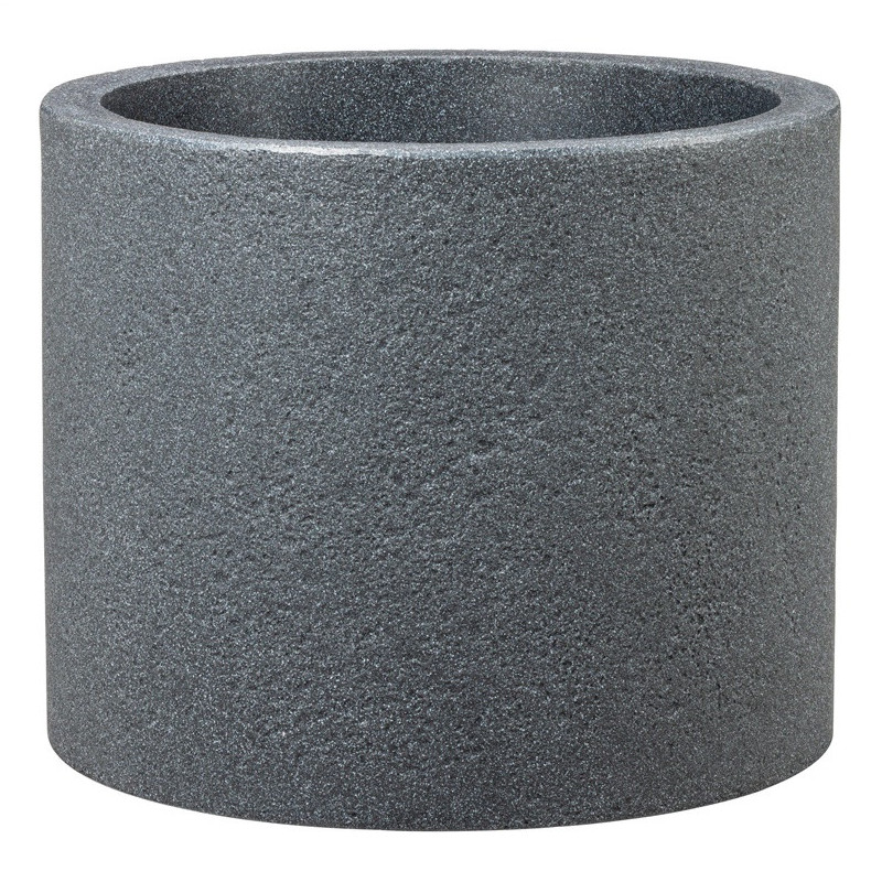 FLOWERPOT PLAS 130 / 50 SCHWARZ-GRANIT D50 (4033083642085)