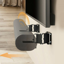 Maclean Soundbar Wall Mount / Bracket, angle adjustment +8°-8°, max. load 10 kg, made of steel, MC-177 Maclean Soundbar Wall Mount / Bracket, angle adjustment +8°-8°, max. load 10 kg, made of steel, MC-177