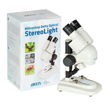 Delta Optical StereoLight Stereo Microscope White Delta Optical StereoLight Stereo Microscope White