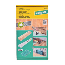 „wolfcraft GmbH 6975000“ grindų valymo įrankis