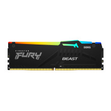 Kingston Technology FURY Beast 64GB 6000MT / s DDR5 CL36 DIMM (Kit of 2) RGB Kingston Technology FURY Beast 64GB 6000MT / s DDR5 CL36 DIMM (Kit of 2) RGB