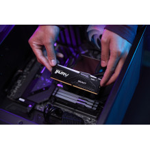 Kingston Technology FURY Beast 64GB 6000MT / s DDR5 CL36 DIMM (Kit of 2) RGB Kingston Technology FURY Beast 64GB 6000MT / s DDR5 CL36 DIMM (Kit of 2) RGB