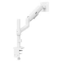Ergo Office Monitor Mount / Hanger, Gas Spring, 17"-32", 1-10 kg, Matte White, Max. VESA 100x100, ER-691 W Ergo Office Monitor Mount / Hanger, Gas Spring, 17"-32", 1-10 kg, Matte White, Max. VESA 100x100, ER-691 W